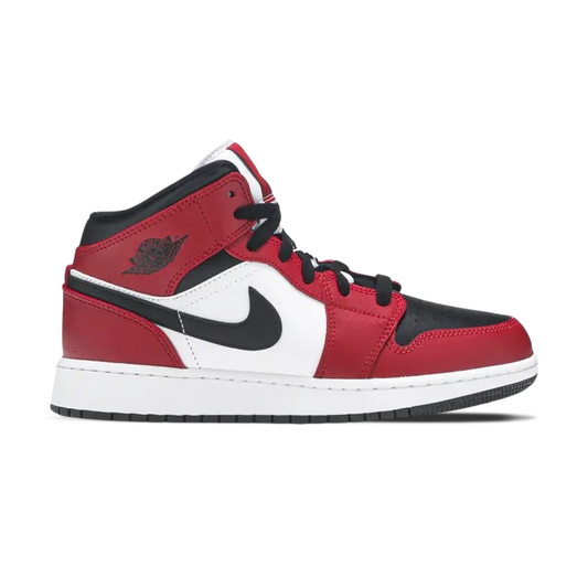 Air Jordan 1 Mid GS 'Chicago Black Toe'