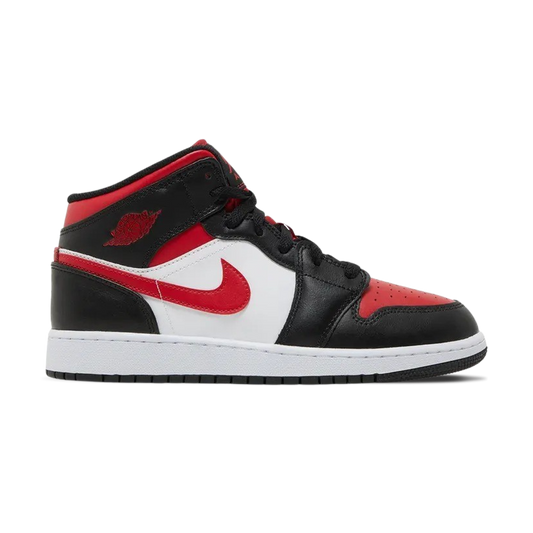 Air Jordan 1 Mid GS 'Black Fire Red'